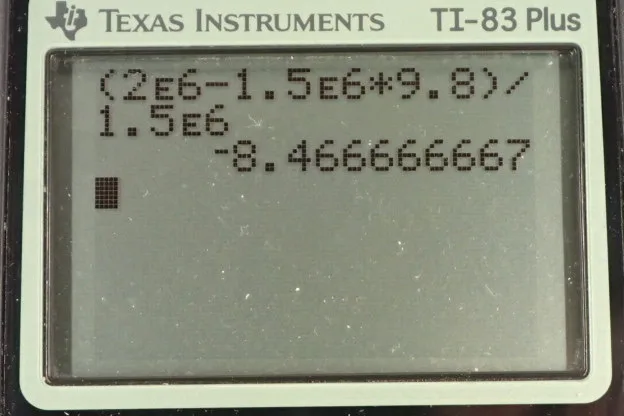 Calculator screenshot