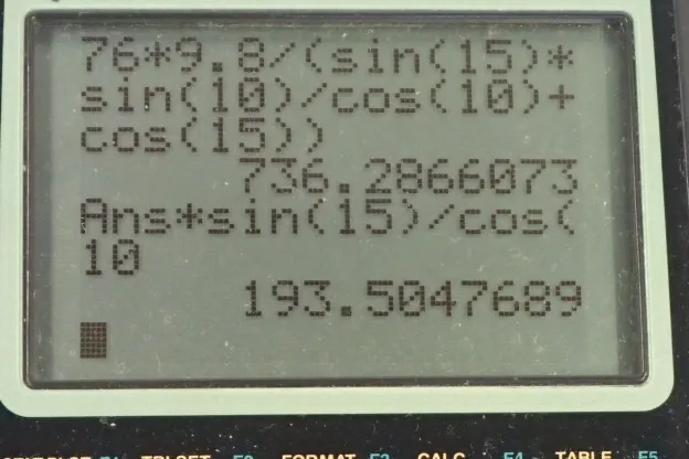 Calculator screenshot