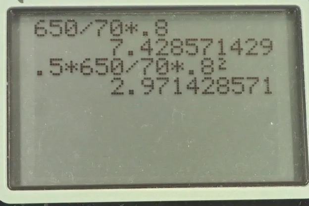 Calculator screenshot