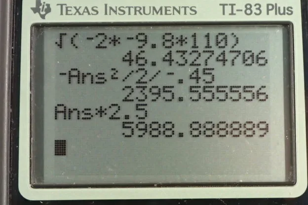Calculator screenshot