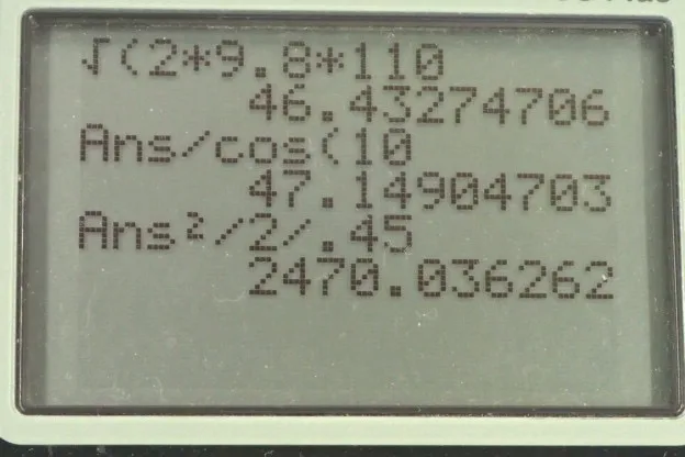 Calculator screenshot