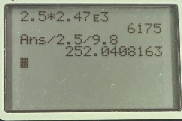 Calculator screenshot