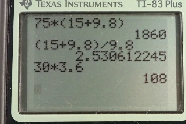 Calculator screenshot