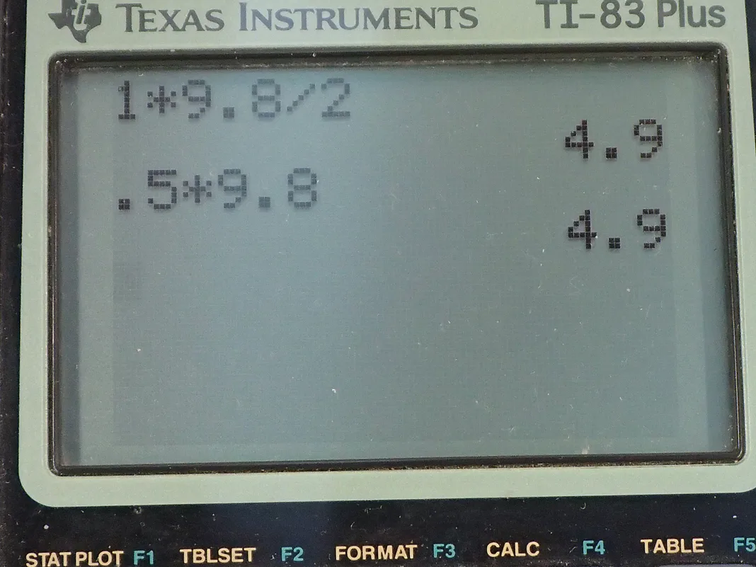 Calculator screenshot