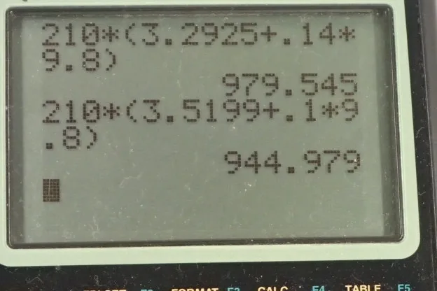 Calculator screenshot