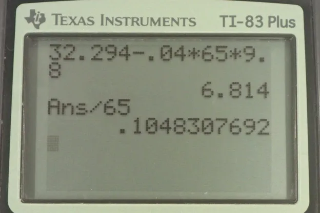 Calculator screenshot