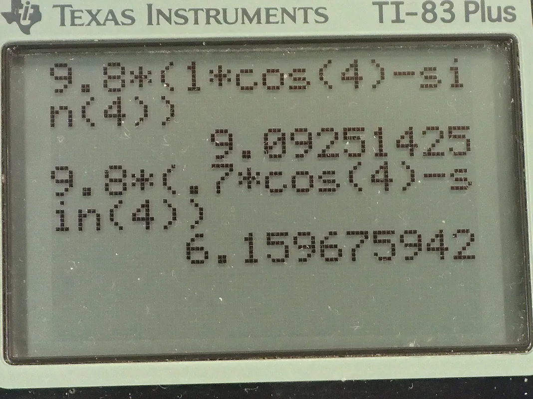 Calculator screenshot