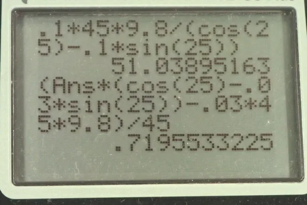 Calculator screenshot