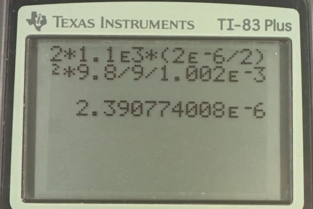 Calculator screenshot