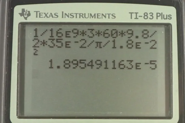Calculator screenshot