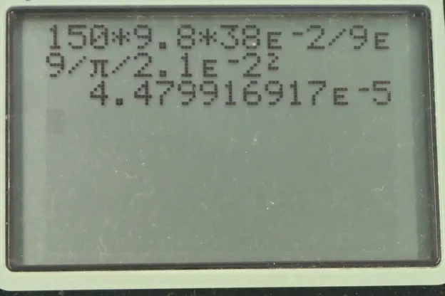 Calculator screenshot