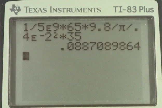 Calculator screenshot