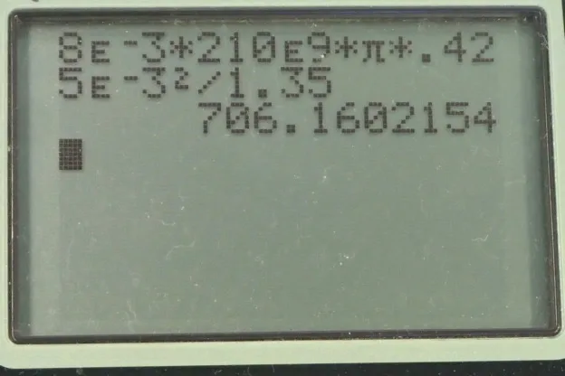 Calculator screenshot