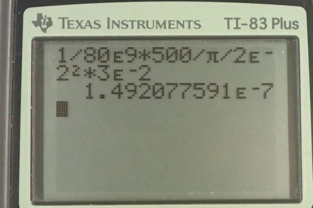 Calculator screenshot