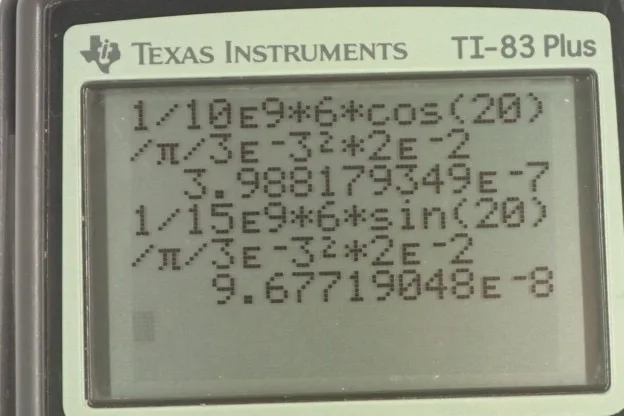Calculator screenshot