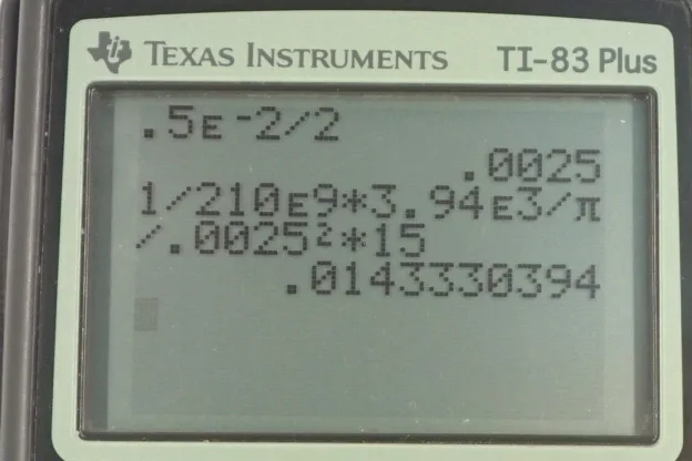 Calculator screenshot