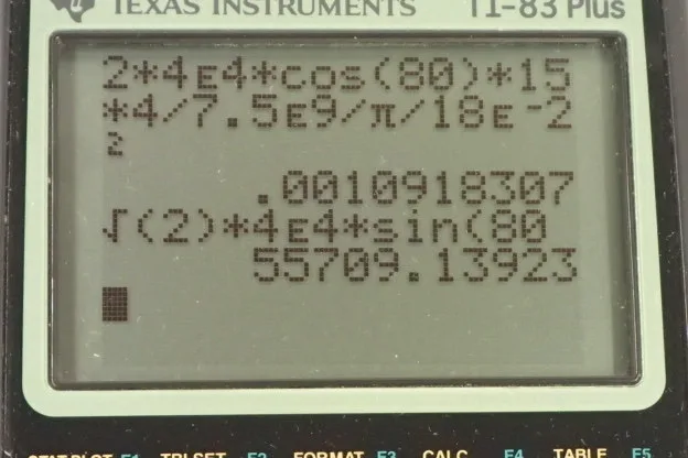 Calculator screenshot