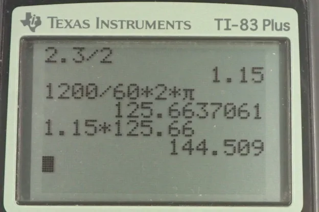 Calculator screenshot