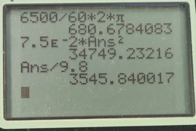 Calculator screenshot