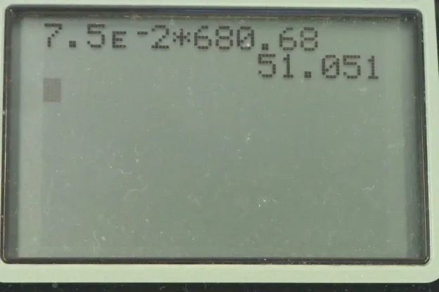 Calculator screenshot