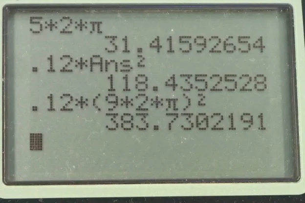 Calculator screenshot