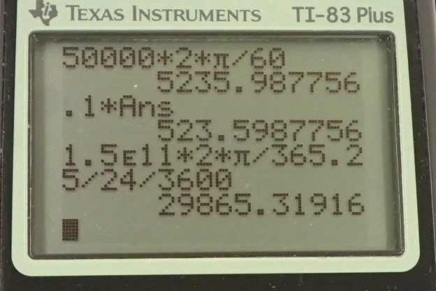 Calculator screenshot