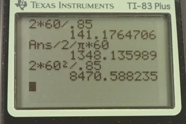 Calculator screenshot
