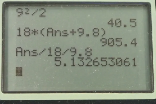 Calculator screenshot