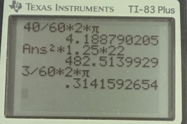 Calculator screenshot