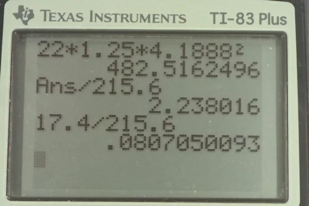 Calculator screenshot