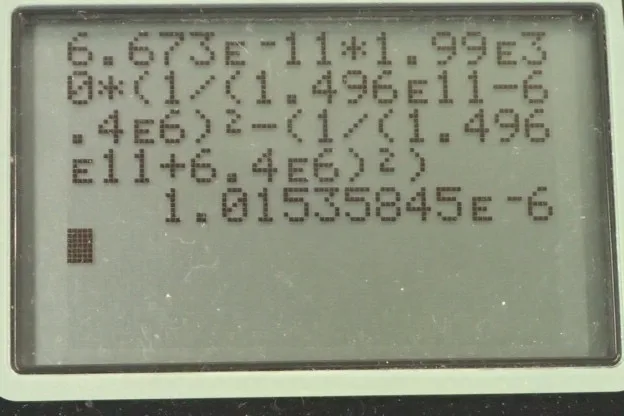 Calculator screenshot