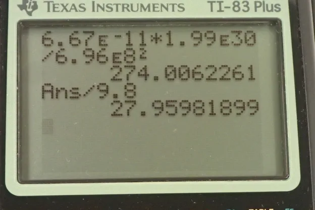 Calculator screenshot