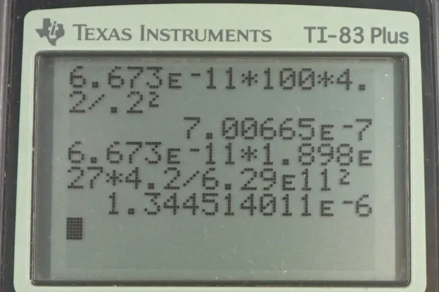Calculator screenshot