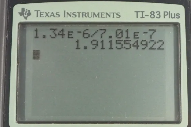Calculator screenshot