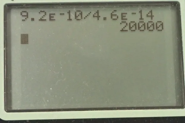 Calculator screenshot