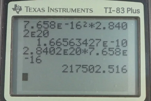 Calculator screenshot
