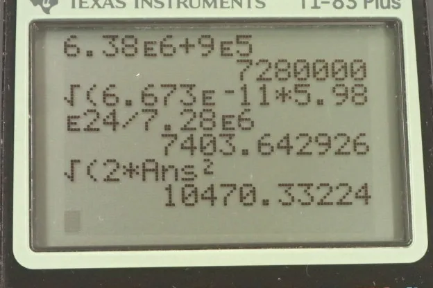 Calculator screenshot