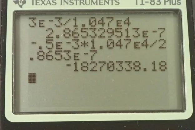 Calculator screenshot