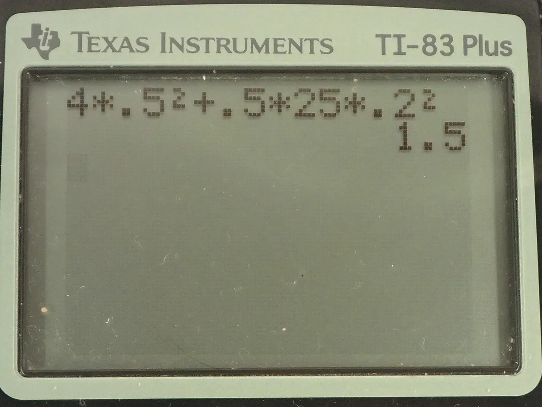 Calculator screenshot