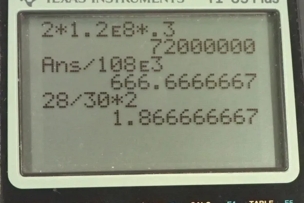 Calculator screenshot