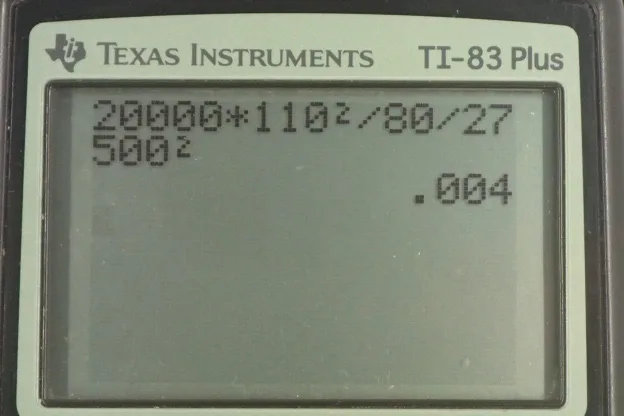 Calculator screenshot