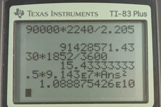 Calculator screenshot
