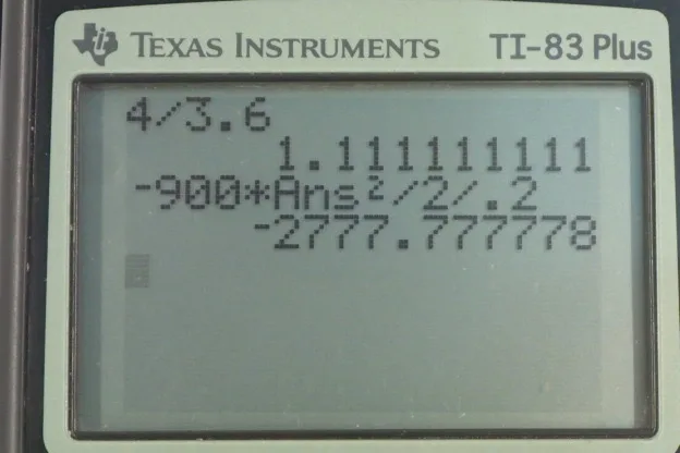 Calculator screenshot