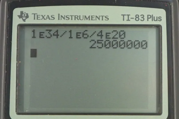 Calculator screenshot