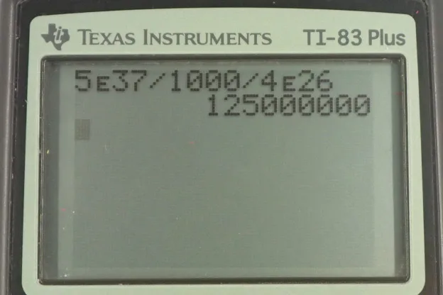 Calculator screenshot