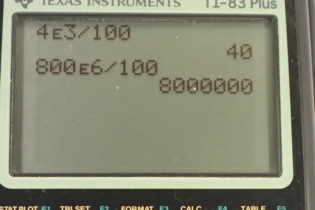Calculator screenshot