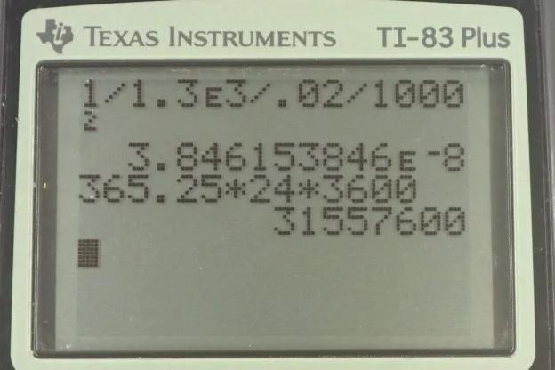 Calculator screenshot