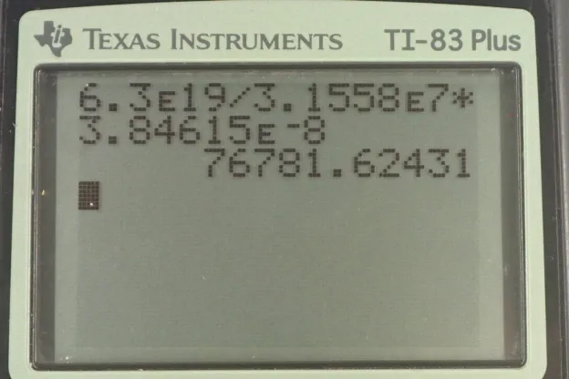 Calculator screenshot