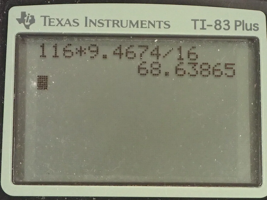 Calculator screenshot