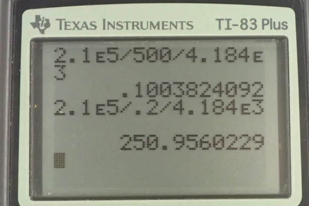Calculator screenshot
